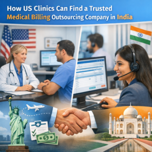 US clinic partnering with Indian medical billing outsourcing company for accurate revenue cycle management and cost-effective healthcare billing services